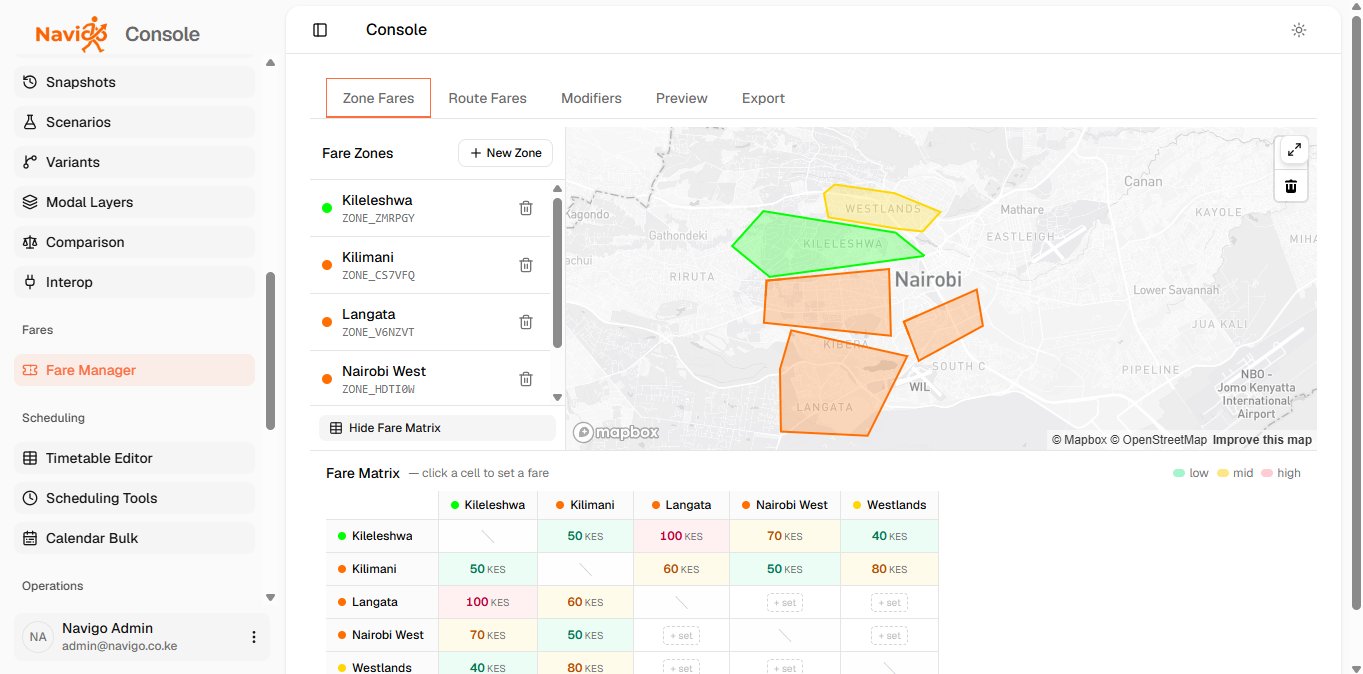 Fare Manager - Fare Zone